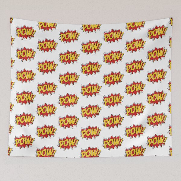 Item preview, Pow! Red and Yellow designed and sold by littledinosaurs.