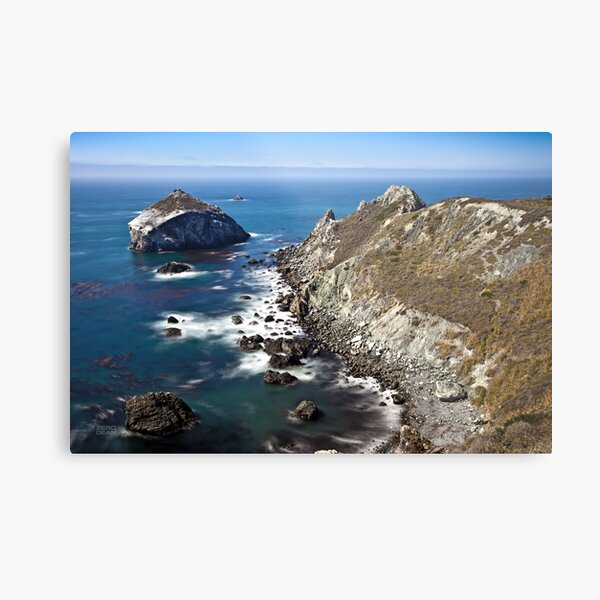 Pacific Coast Highway LTE Metal Print
