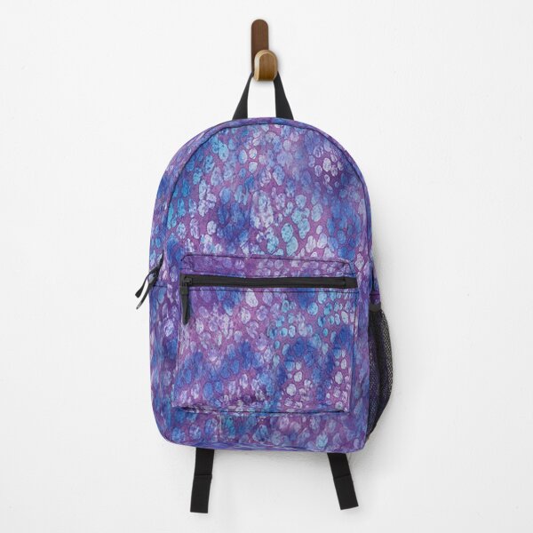 Item preview, Textured Snakeskin Abstract in Purple and Blue designed and sold by Leslie Rogers Todder.