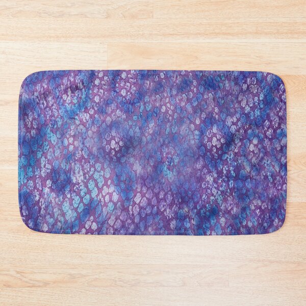Item preview, Textured Snakeskin Abstract in Purple and Blue designed and sold by Leslie Rogers Todder.