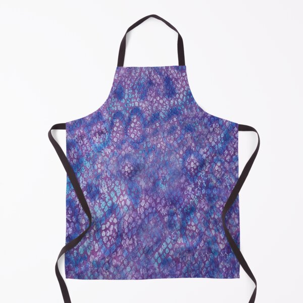 Item preview, Textured Snakeskin Abstract in Purple and Blue designed and sold by Leslie Rogers Todder.