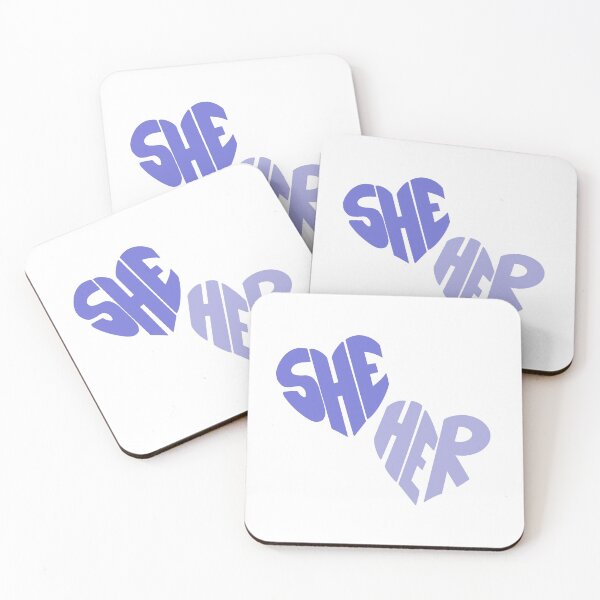 Item preview, She/Her Pronouns designed and sold by Mackenzie Todd.