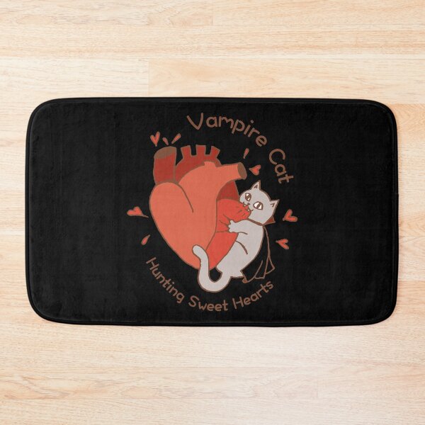 Item preview, Vampire Cat - Black Background designed and sold by crismk.