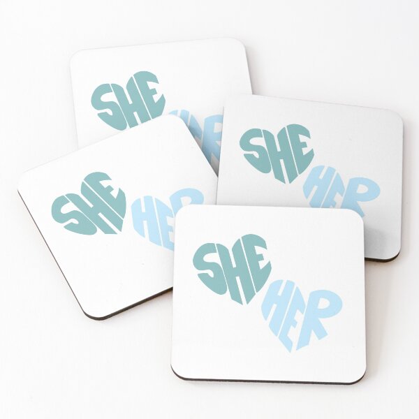 Item preview, She/Her Pronouns designed and sold by Mackenzie Todd.