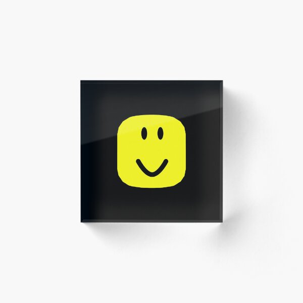 Roblox Games Acrylic Blocks Redbubble - smile uncopylocked roblox