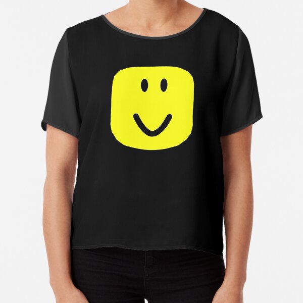 Noob Roblox T Shirts Redbubble - roblox oof noob head meme roblox tank top teepublic