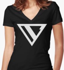 Beyond Krypton Women's Fitted V-Neck T-Shirt