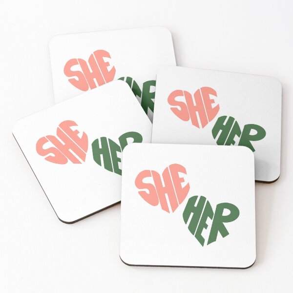 Item preview, She/Her Pronouns designed and sold by Mackenzie Todd.