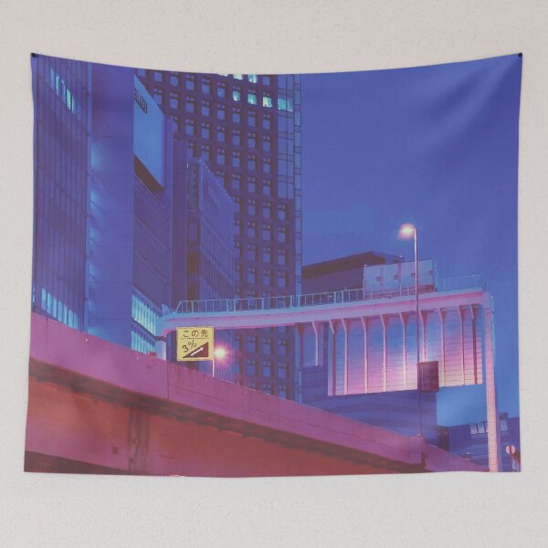 Item preview, Urban Highway at Night designed and sold by Freshfroot.