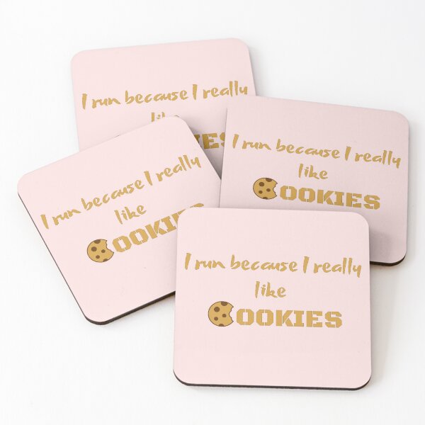 Item preview, I Run Because I Really Like Cookies designed and sold by widianeworld.
