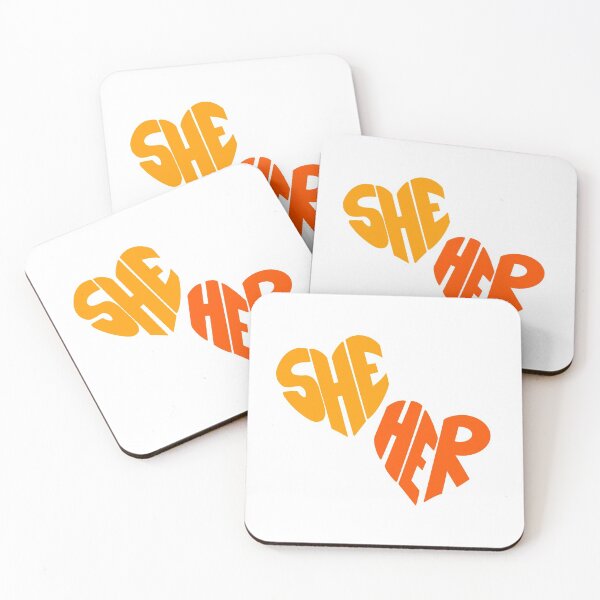 Item preview, She/Her Pronouns designed and sold by Mackenzie Todd.