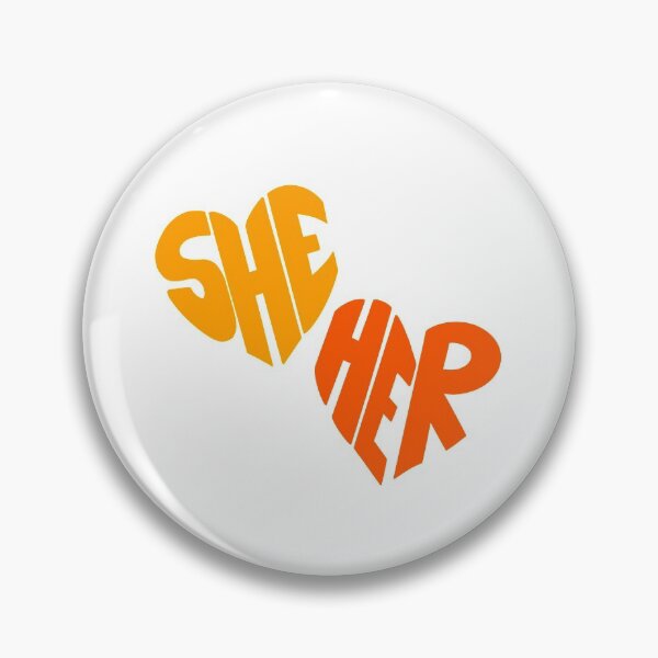 Item preview, She/Her Pronouns designed and sold by Mackenzie Todd.