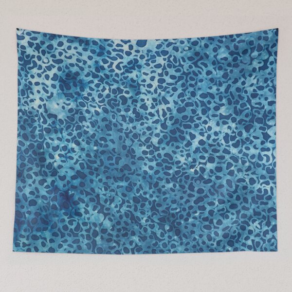 Item preview, Indigo Snakeskin Batik Abstract designed and sold by Leslie Rogers Todder.