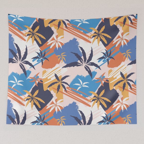 Item preview, Abstract palm tree by the beach designed and sold by BatholomewMat.