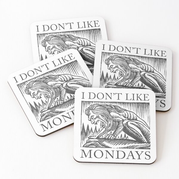Item preview, I Don’t Like Mondays designed and sold by wonder-webb.