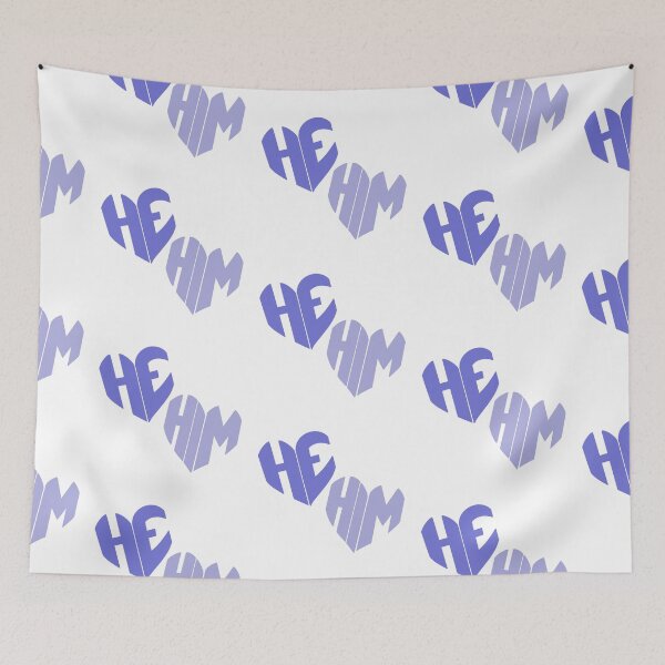 Item preview, He/Him Pronouns designed and sold by Mackenzie Todd.