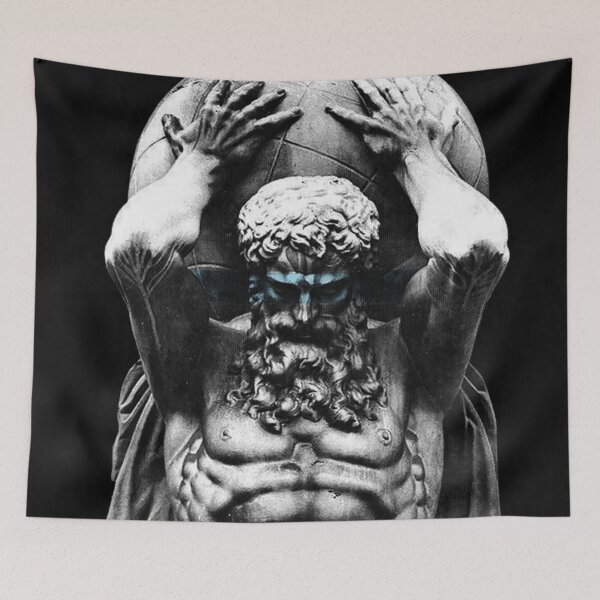 Item preview, Hercules holding the whole world designed and sold by Underdott.