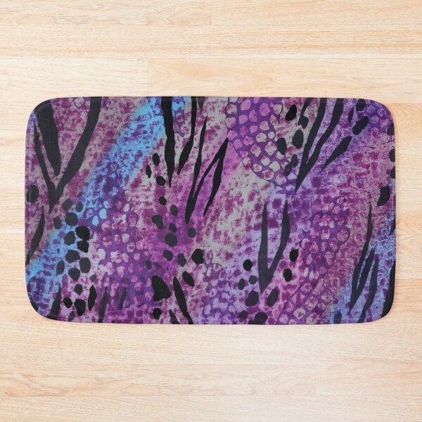 Item preview, Purple and Violet Abstract Animal Skin designed and sold by Leslie Rogers Todder.