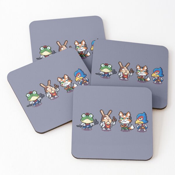 Item preview, Star Fox Team Pixel Art designed and sold by pixelcadia.