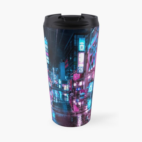 Tokyo at Night - Shimbashi Travel Mug