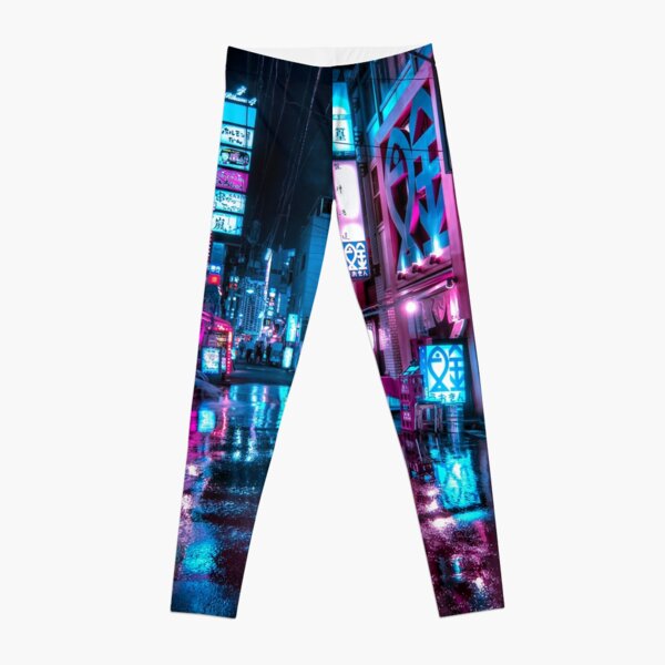 Tokyo at Night - Shimbashi Leggings