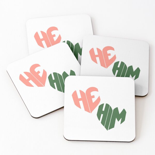 Item preview, He/Him Pronouns designed and sold by Mackenzie Todd.