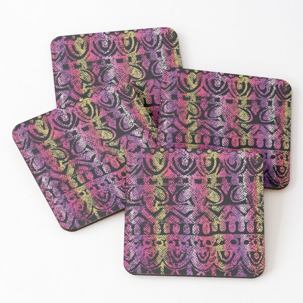 Item preview, Snakeskin Abstract With Magenta Gradient designed and sold by Leslie Rogers Todder.