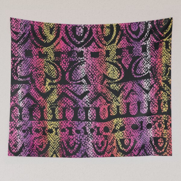 Item preview, Snakeskin Abstract With Magenta Gradient designed and sold by Leslie Rogers Todder.