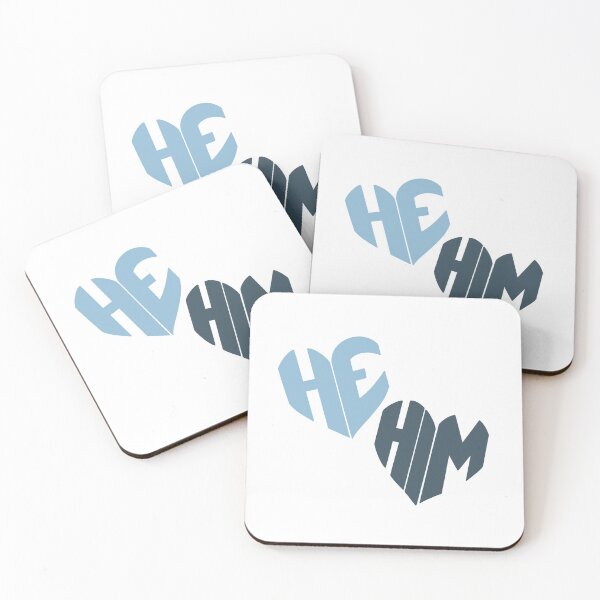 Item preview, He/Him Pronouns designed and sold by Mackenzie Todd.