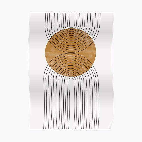 Abstract Flow Poster