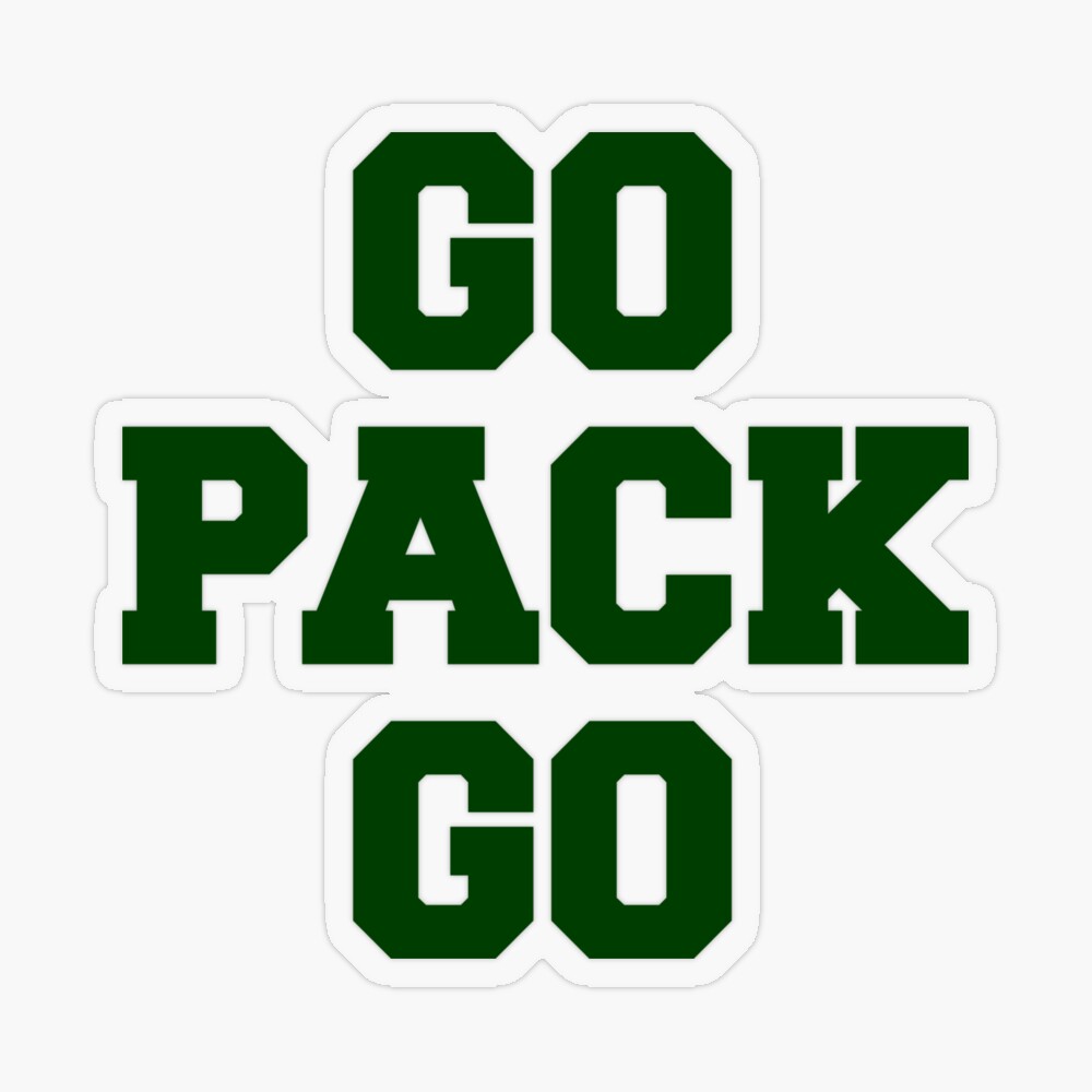 Packers Sticker for Sale by condog313