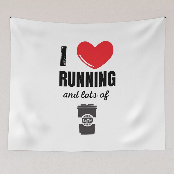 Item preview, I love Running and lots of Coffee designed and sold by Lawro007.