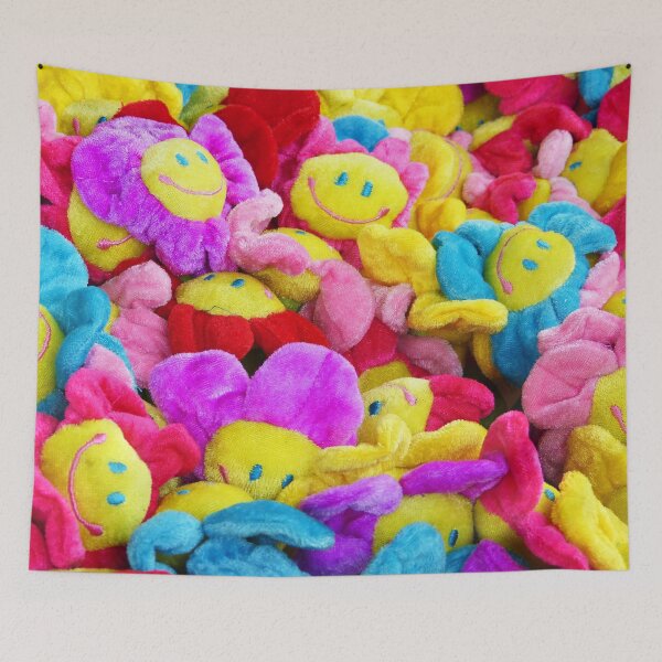 Item preview, Plush Smiley Daisy Pile designed and sold by KinkyKaiju.