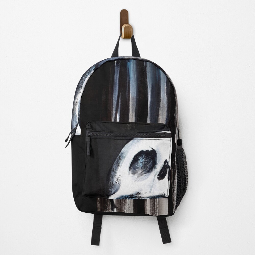 Vista previa del artículo con la obra «Mochila», diseñado y vendido por Zombie Rust.