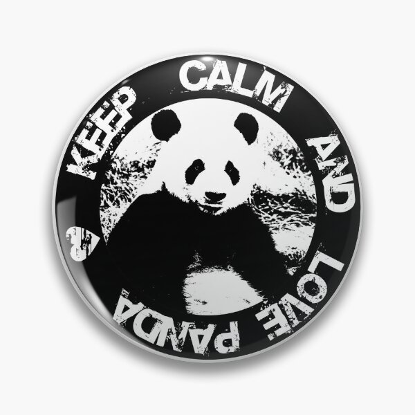 Item preview, Keep Calm and Love Panda designed and sold by roqson.