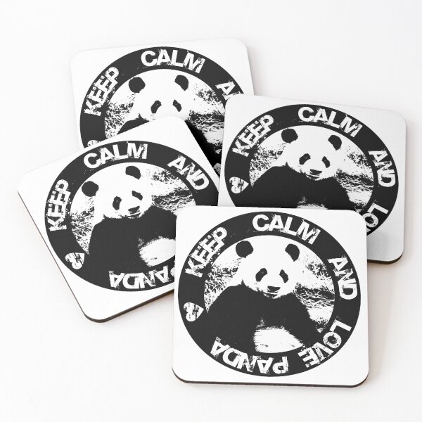 Item preview, Keep Calm and Love Panda designed and sold by roqson.