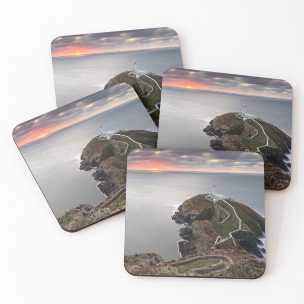 Item preview, The setting sun at South Stack designed and sold by bitm2007.