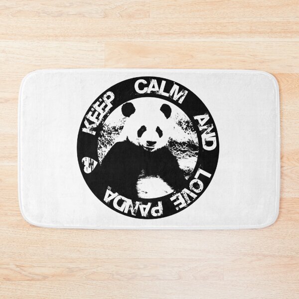 Item preview, Keep Calm and Love Panda designed and sold by roqson.