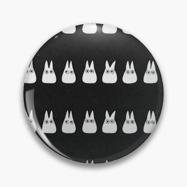 Mini Totoro Black Series Pin
