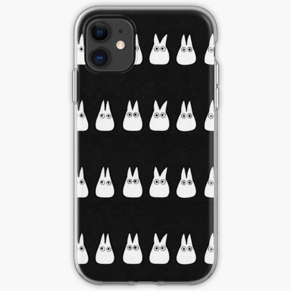 Mini Totoro Black Series iPhone Soft Case