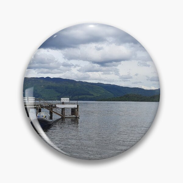Item preview, Pier at Luss , Loch Lomond Scotland  - Luss Village designed and sold by Scottish Photography .