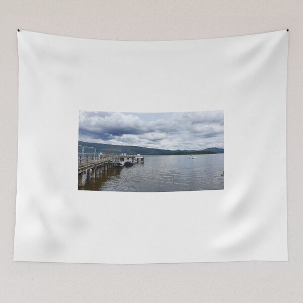 Item preview, Pier at Luss , Loch Lomond Scotland  - Luss Village designed and sold by Scottish Photography .