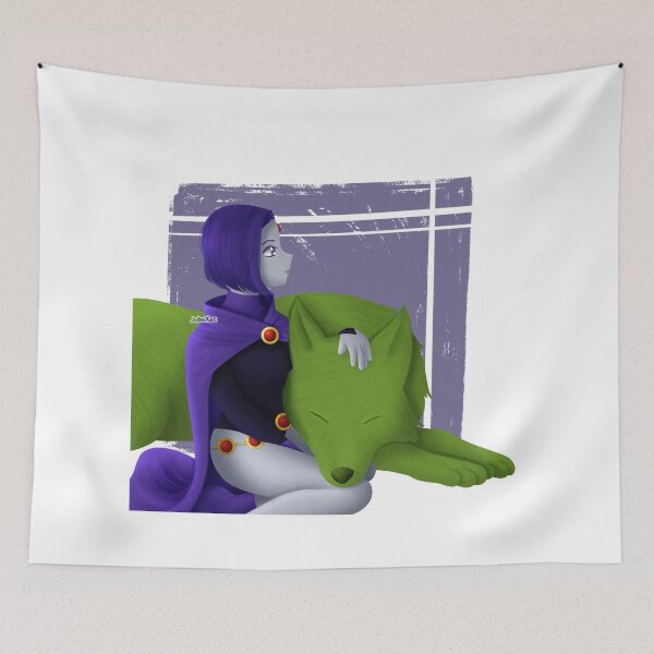 Item preview, Raven and Beast Boy designed and sold by JubsXas.