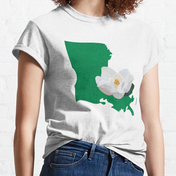 Shirts By Sarah Men's Made In Louisiana T-Shirt Since 1812 State Pride