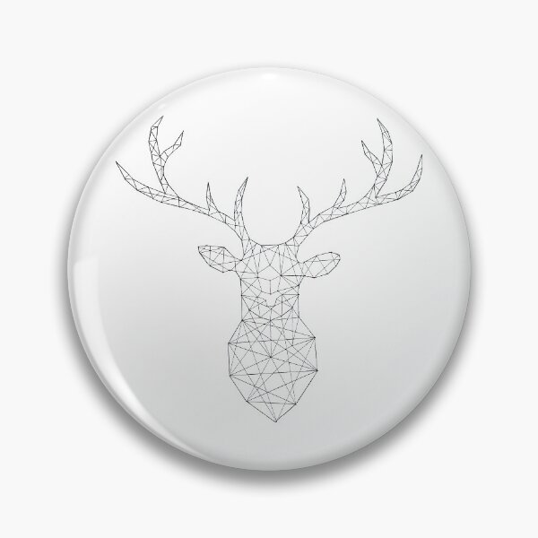 Item preview, Geometric Stag - Black Wire designed and sold by Tims-Crafts.