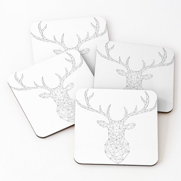 Item preview, Geometric Stag - Black Wire designed and sold by Tims-Crafts.