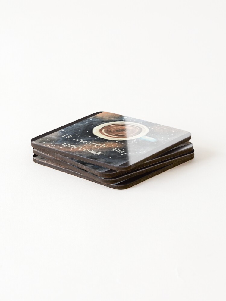 Thumbnail 4 of 5, Coasters (Set of 4), Universe designed and sold by RivkaB.