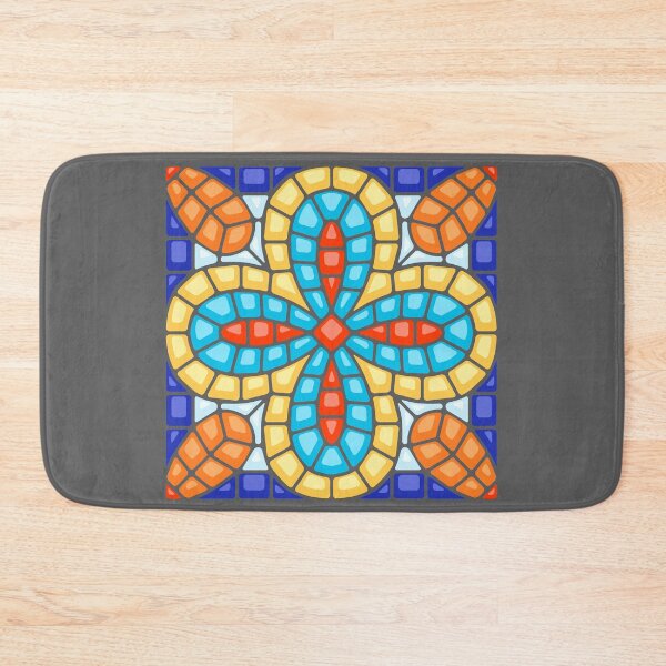 Item preview, Mosaic tile flower designed and sold by Delicarte.
