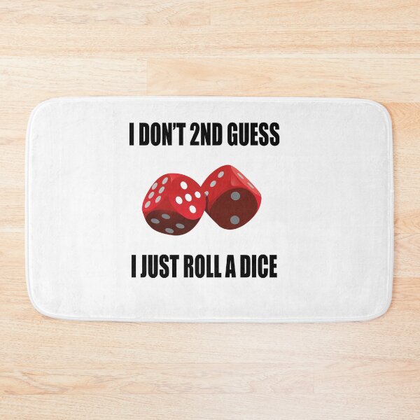 Item preview, Dice casino luck bad luck fate gambling designed and sold by Dsigns.