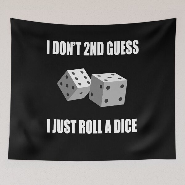 Item preview, Dice casino luck bad luck fate gambling designed and sold by Dsigns.